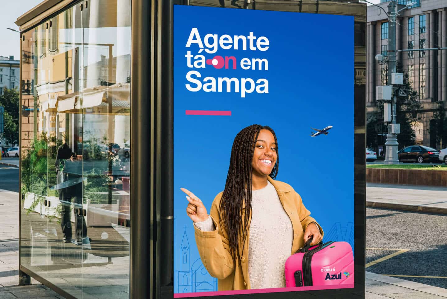 mockup azul agente tá on em sampa